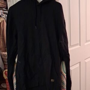 RVCA Black Hoodie with Subtle Logo